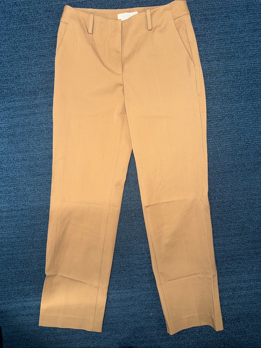 Talbots Women's Cropped Dress Pants in Camel